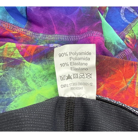 Dona Jo Skort Skirt Womens 2 Multicolor Peace Tennis Pickleball - Picture 4 of 11